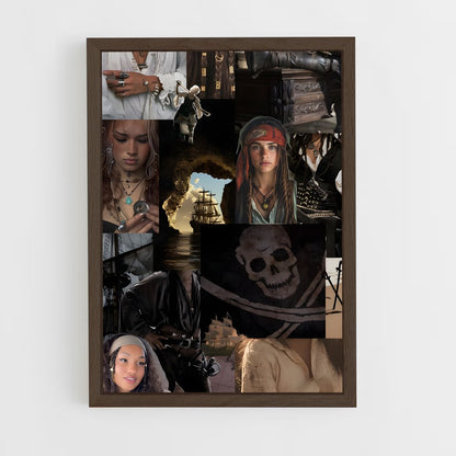 ap-pirates-6 cadre Bois foncé