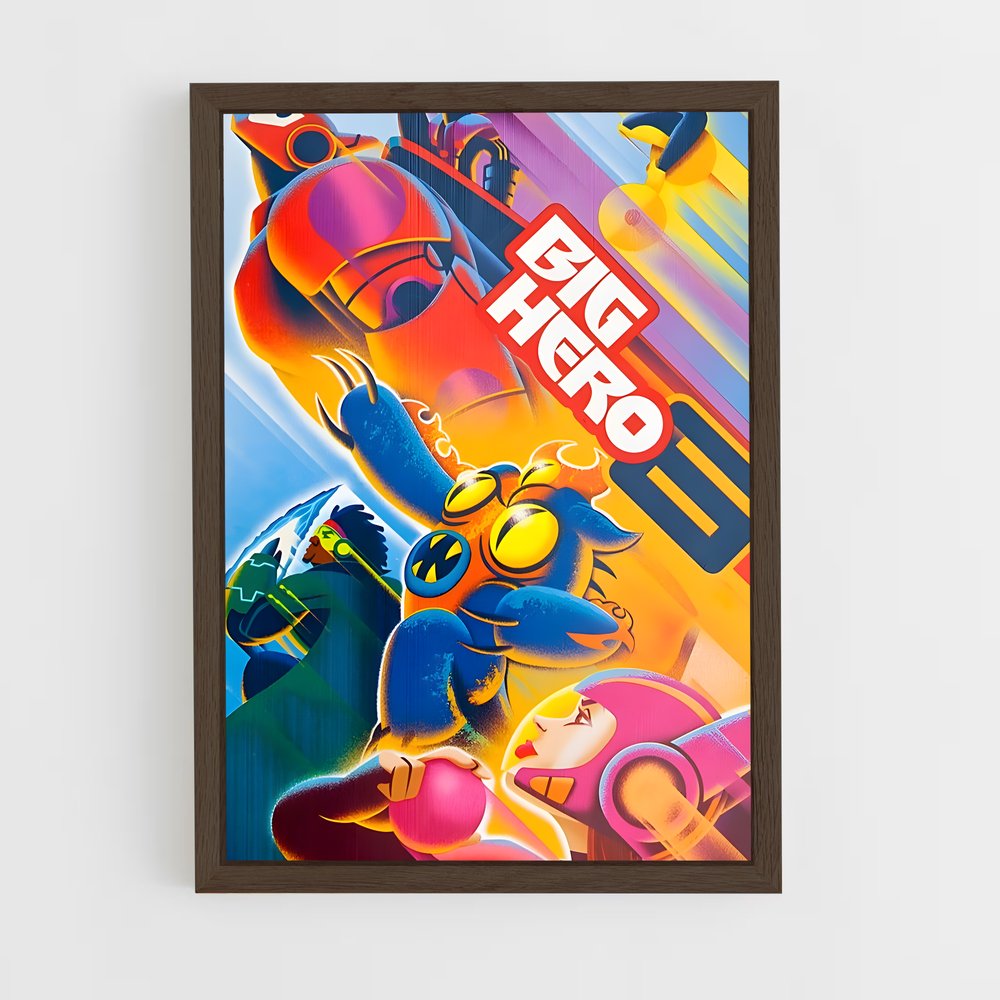ap-pixar-3 cadre Bois foncé