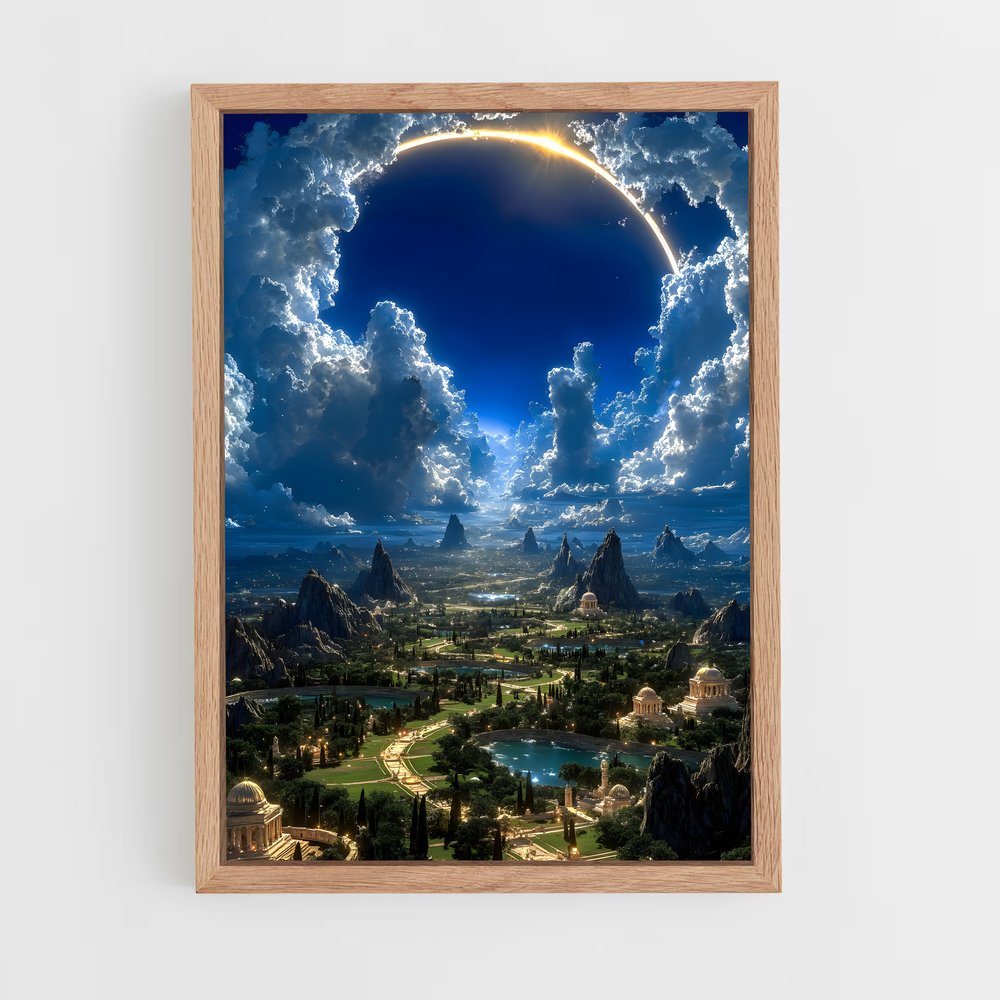 ap-planet landscapes-2 cadre Bois clair