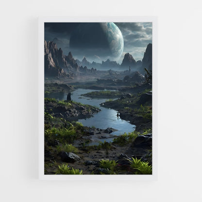 ap-planet landscapes-5 cadre Blanc