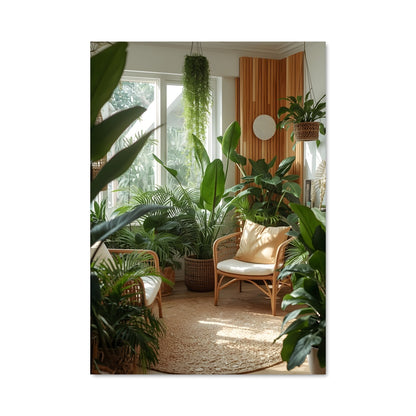 Poster Oasis Intérieure