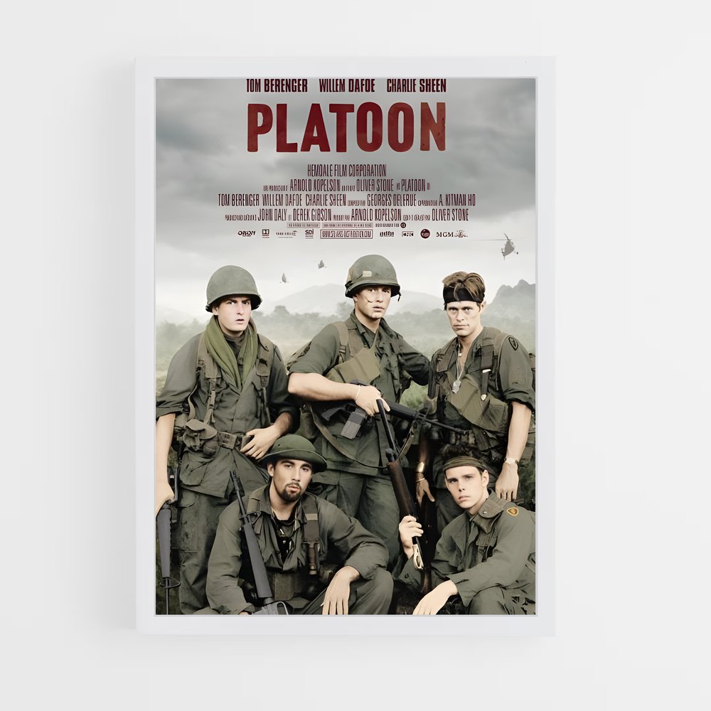 ap-platoon-1 cadre Blanc