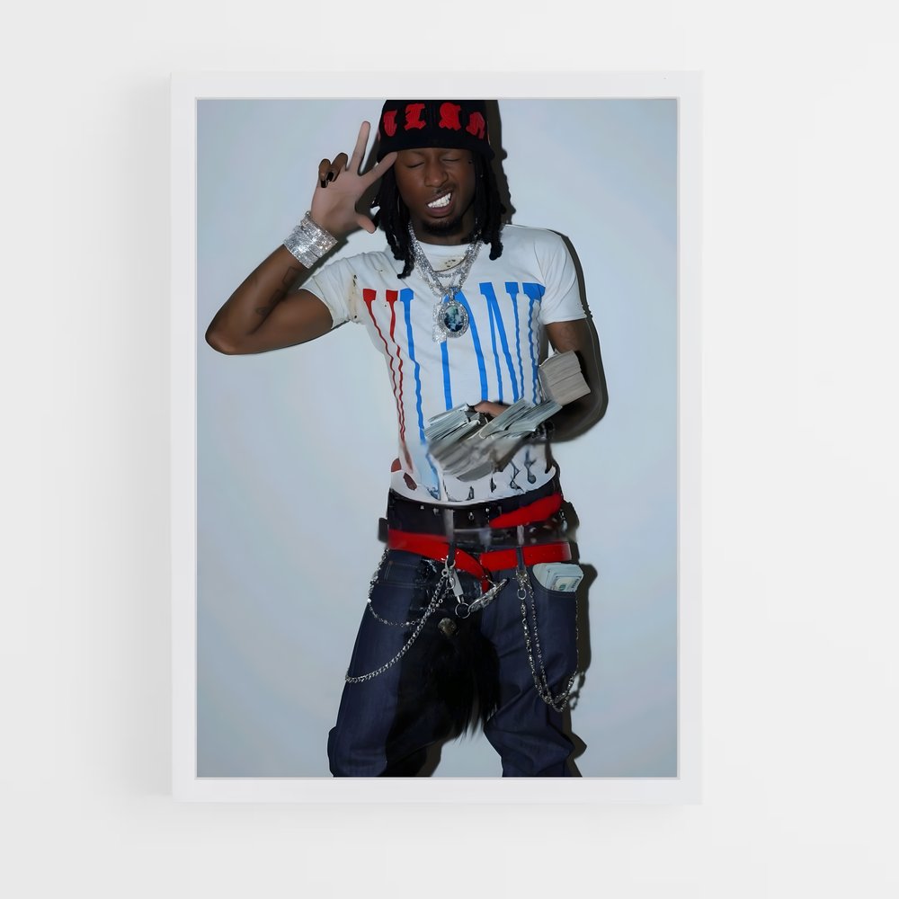 ap-playboi carti-3 cadre Blanc
