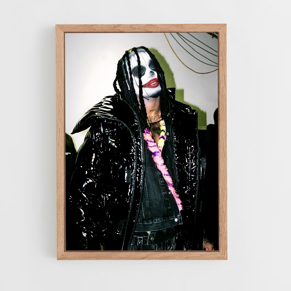 ap-playboi carti-5 cadre Bois clair
