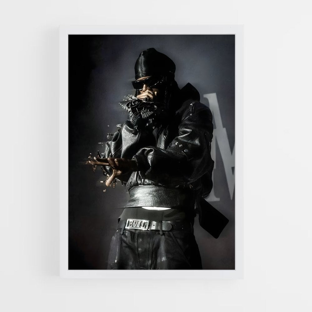 ap-playboi carti-6 cadre Blanc