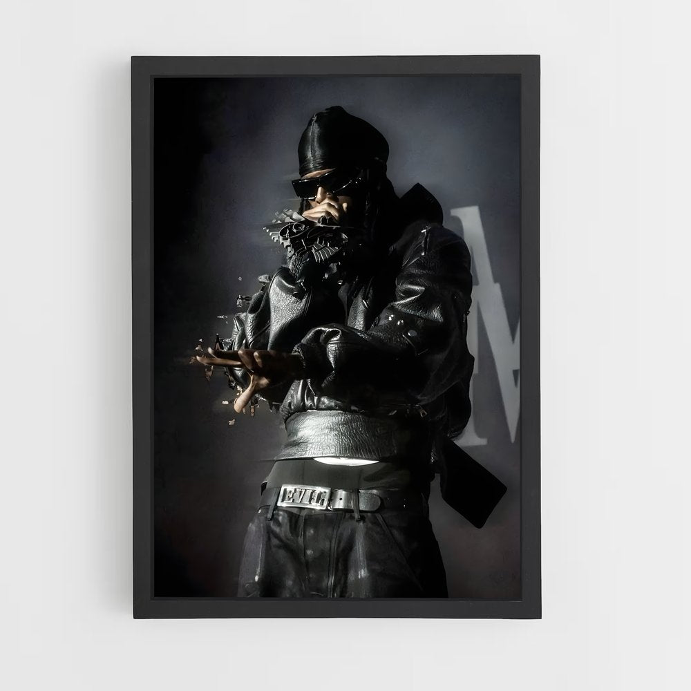 ap-playboi carti-6 cadre Noir