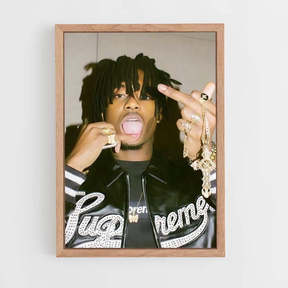 ap-playboi carti-7 cadre Bois clair
