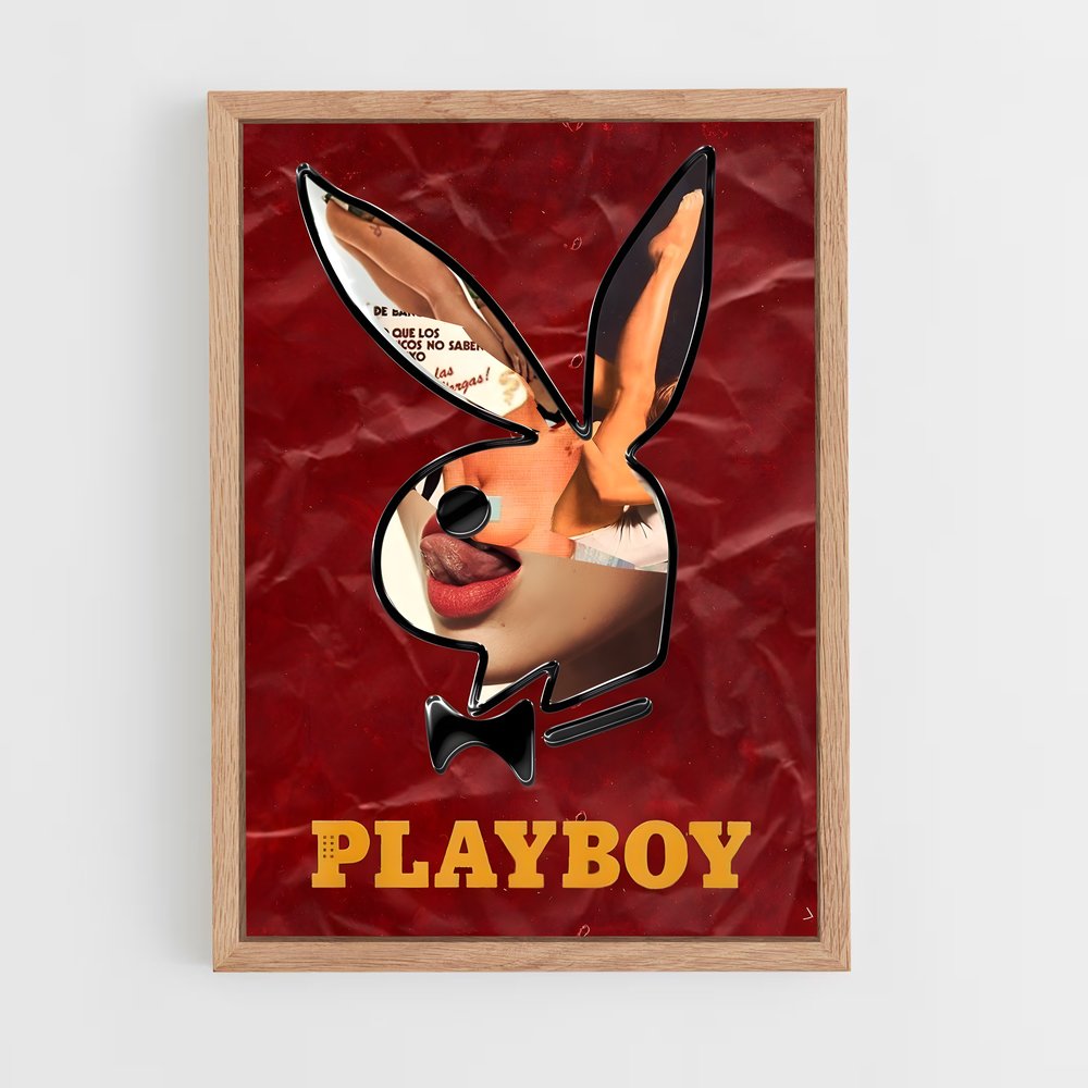 ap-playboy-4 cadre Bois clair