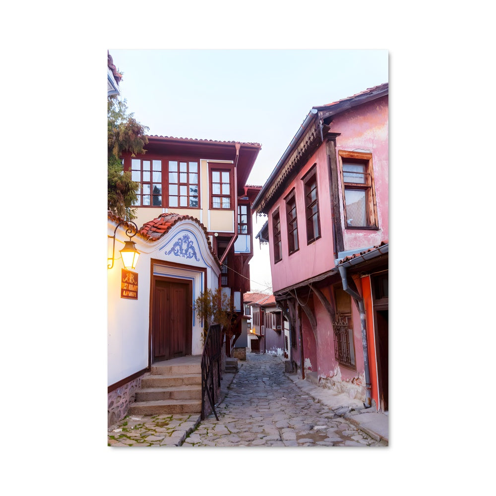 Poster Rue Pavée de Tbilissi