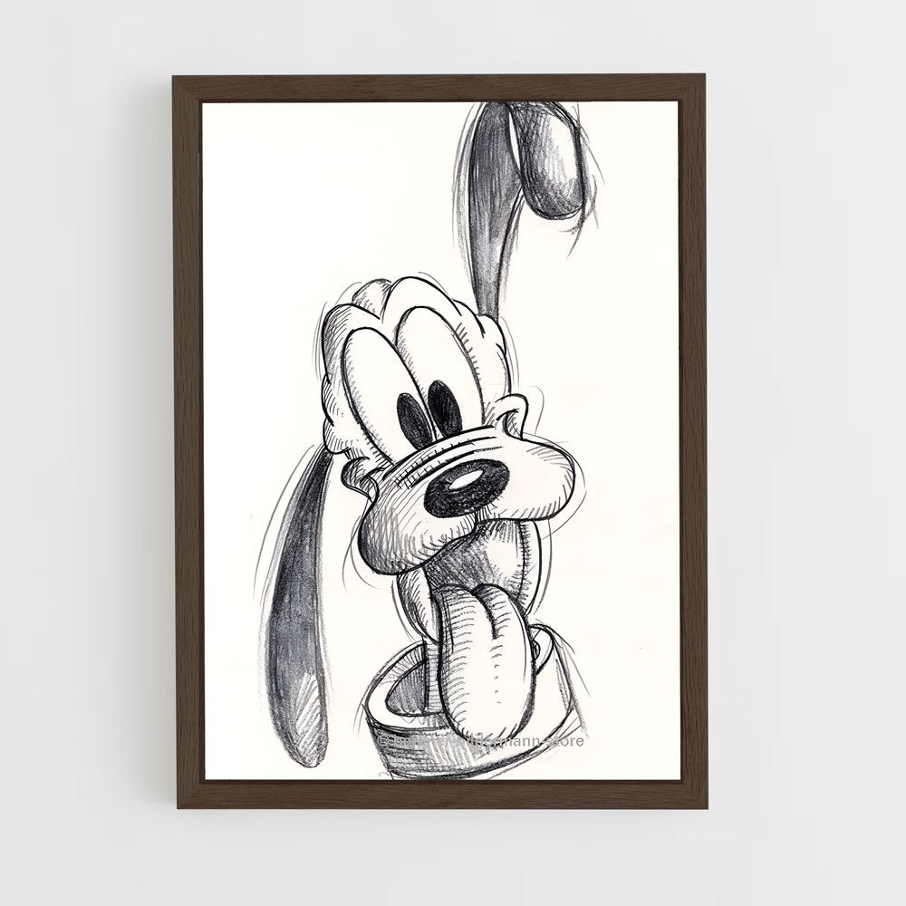 ap-pluto-9 cadre Bois foncé