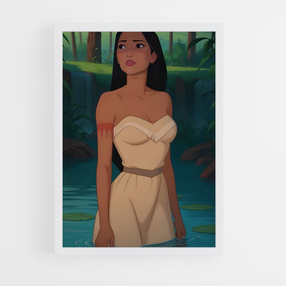ap-pocahontas-1 cadre Blanc