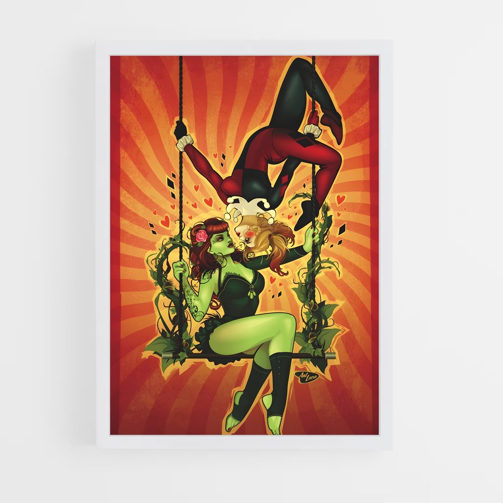 ap-poison ivy-8 cadre Blanc