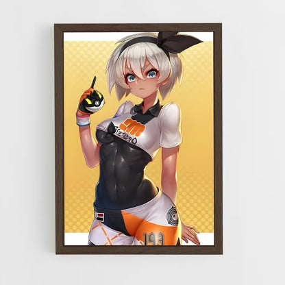 ap-pokemon trainer-2 cadre Bois foncé