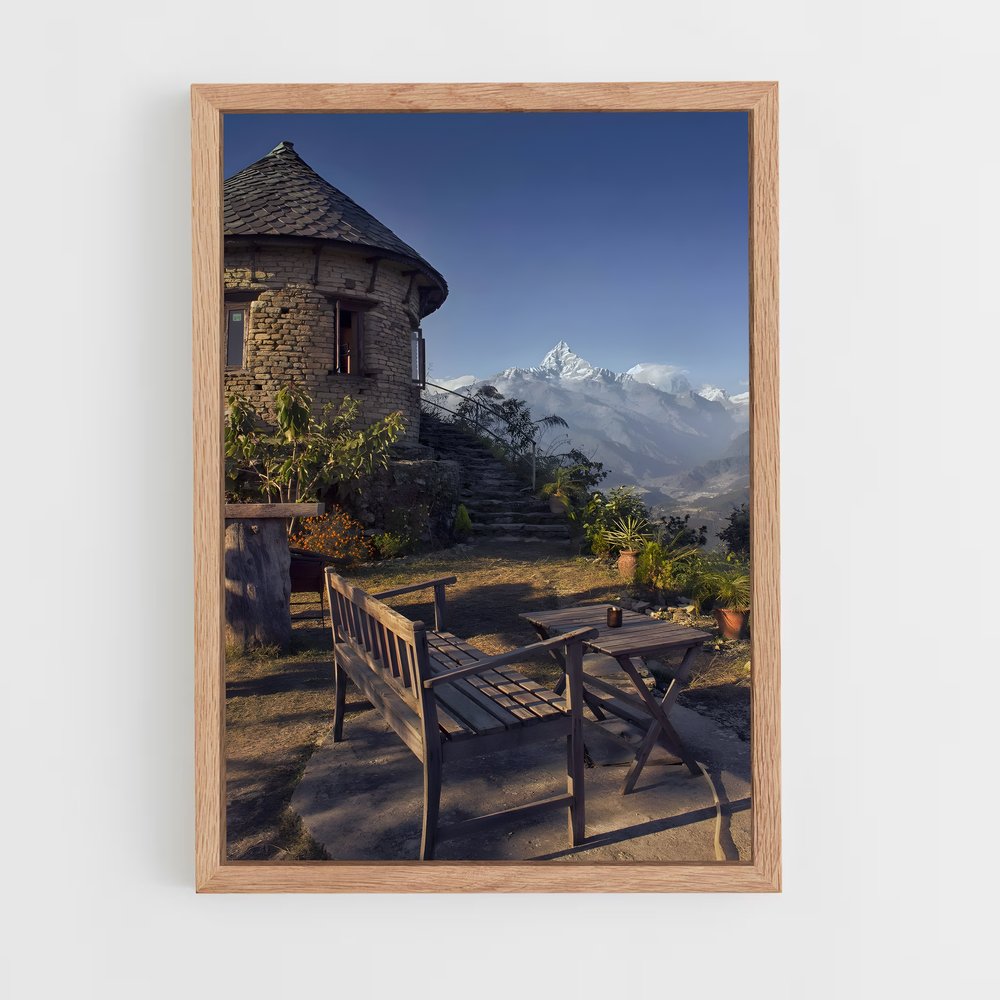 ap-pokhara-6 cadre Bois clair