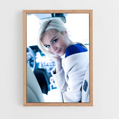 ap-polina gagarina-1 cadre Bois clair