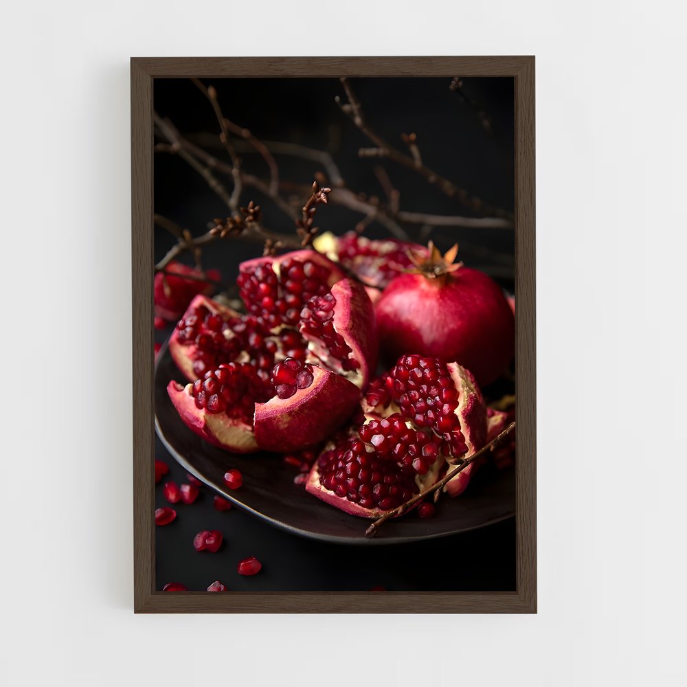 ap-pomegranate-6 cadre Bois foncé