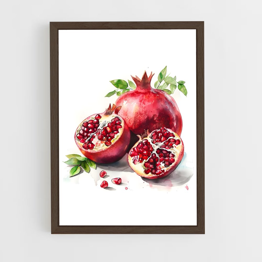 ap-pomegranate-7 cadre Bois foncé