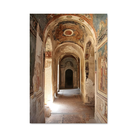 Poster Fresques de Pompéi