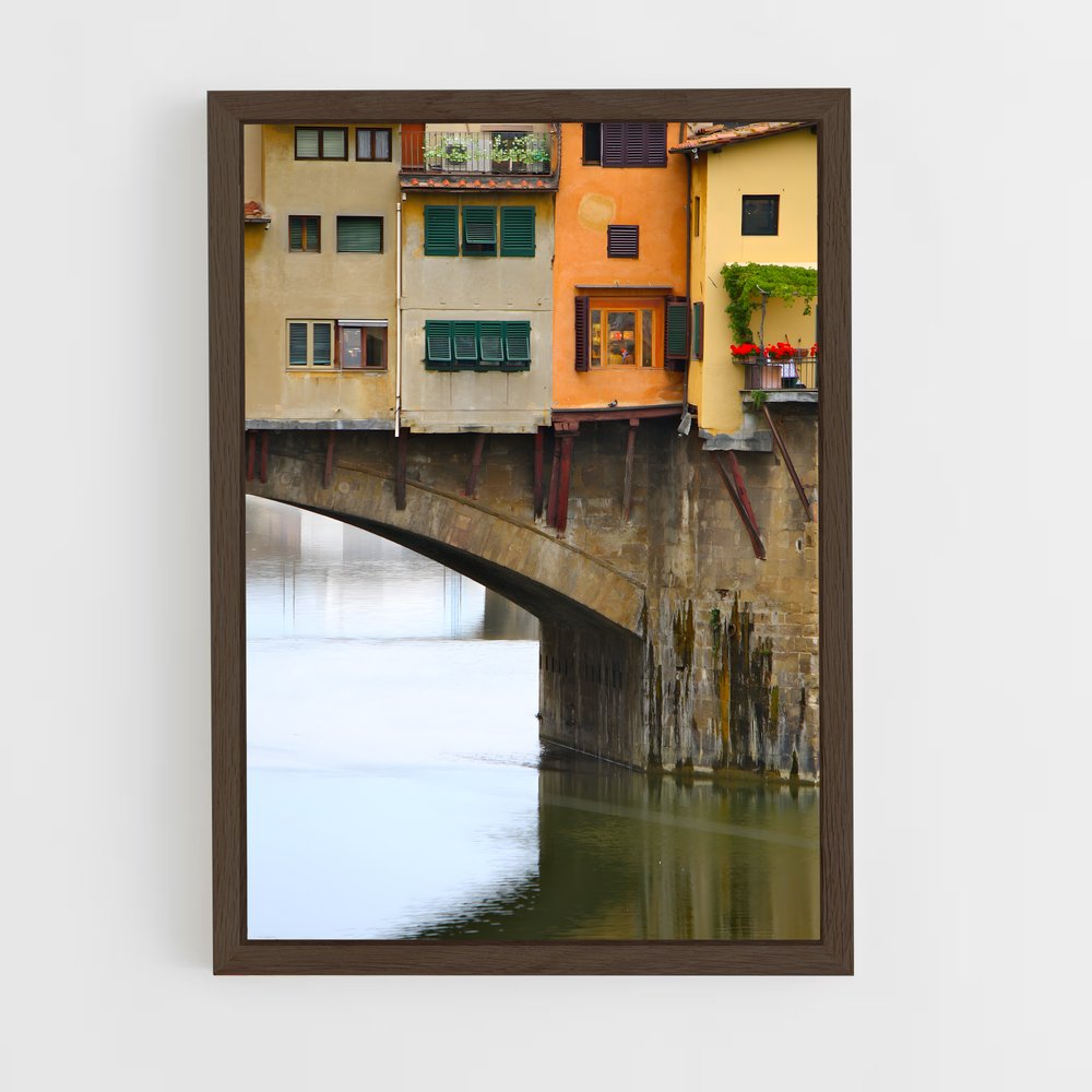 ap-ponte vecchio-2 cadre Bois foncé