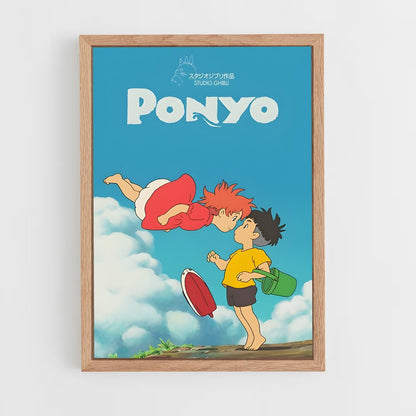 ap-ponyo*-6 cadre Bois clair