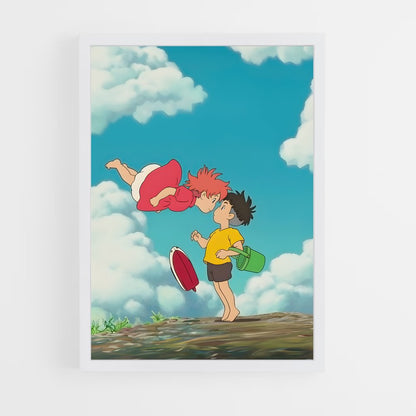 ap-ponyo*-7 cadre Blanc