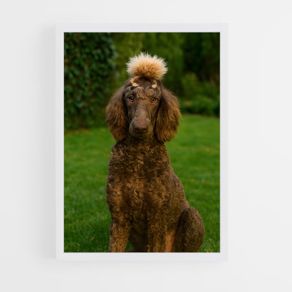 ap-poodle-5 cadre Blanc