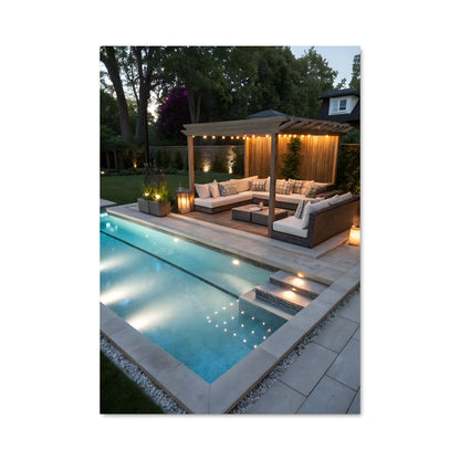 Poster Pool area 23987