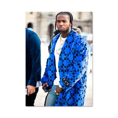 Poster Blue Drip