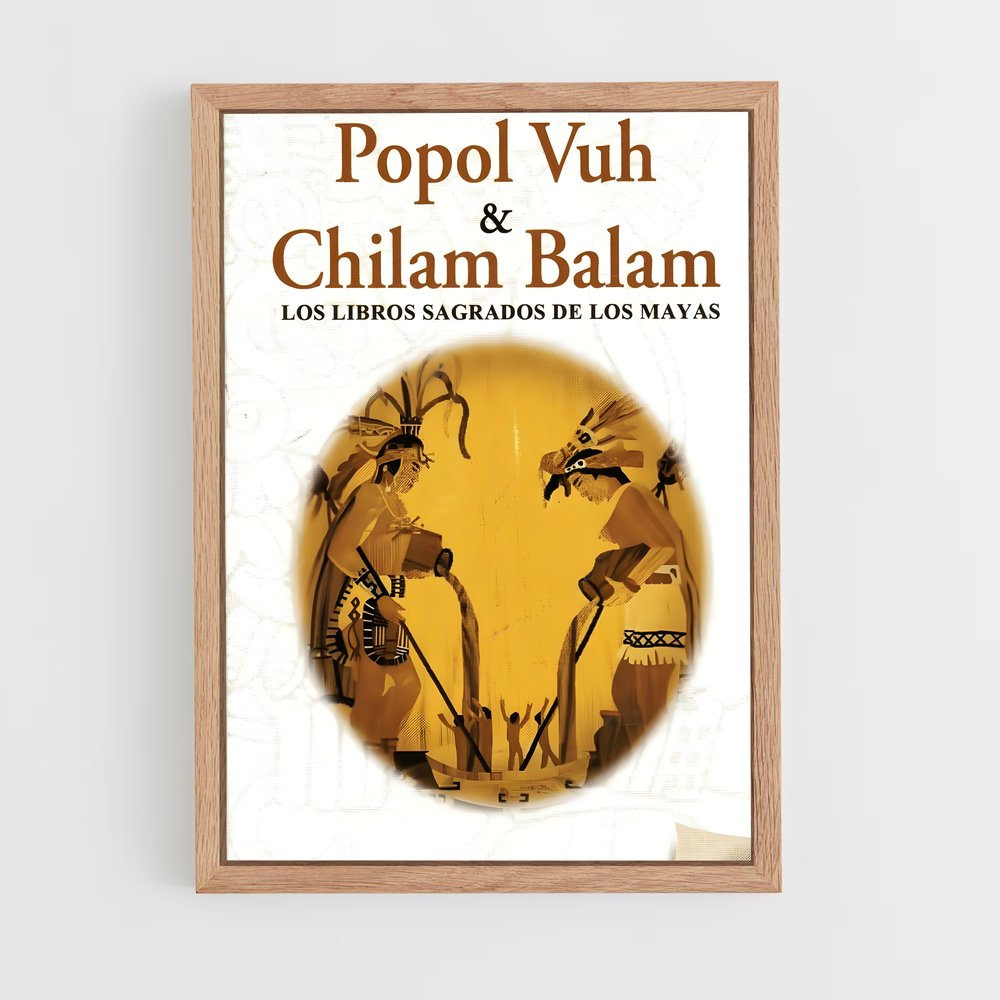 ap-popol vuh-5 cadre Bois clair