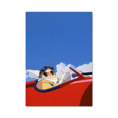 Poster Rouge Éclair