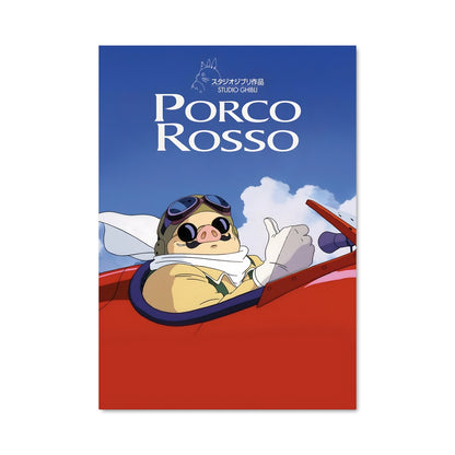 Poster Poo Roo en Vol