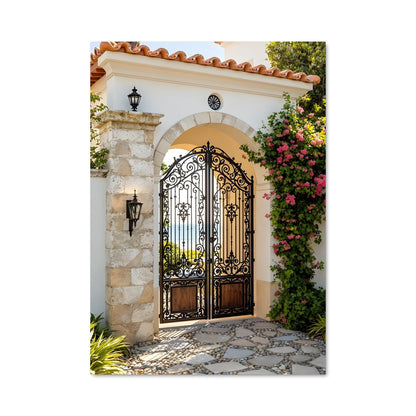Poster La Porte Fleurie