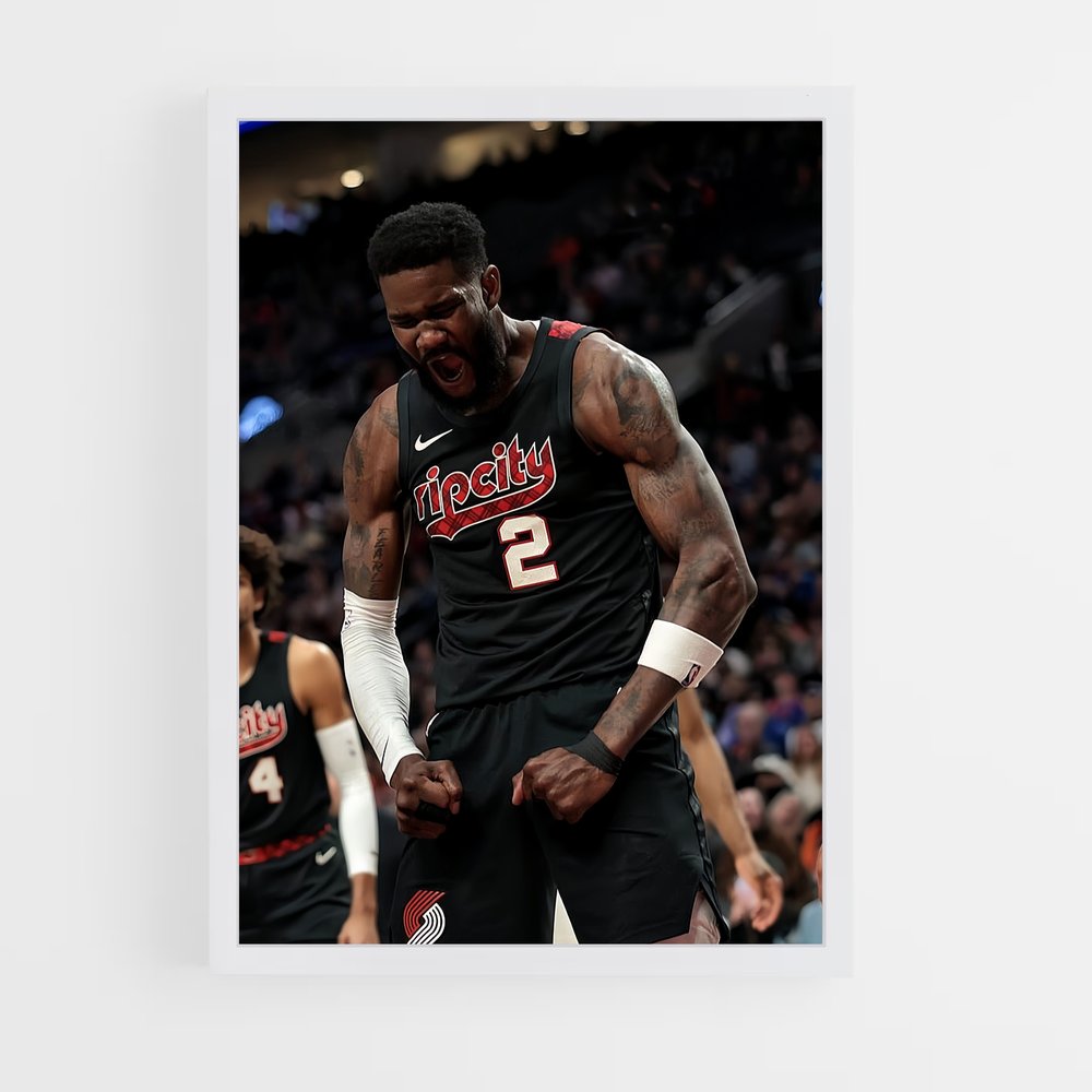 ap-portland trail blazers-2 cadre Blanc