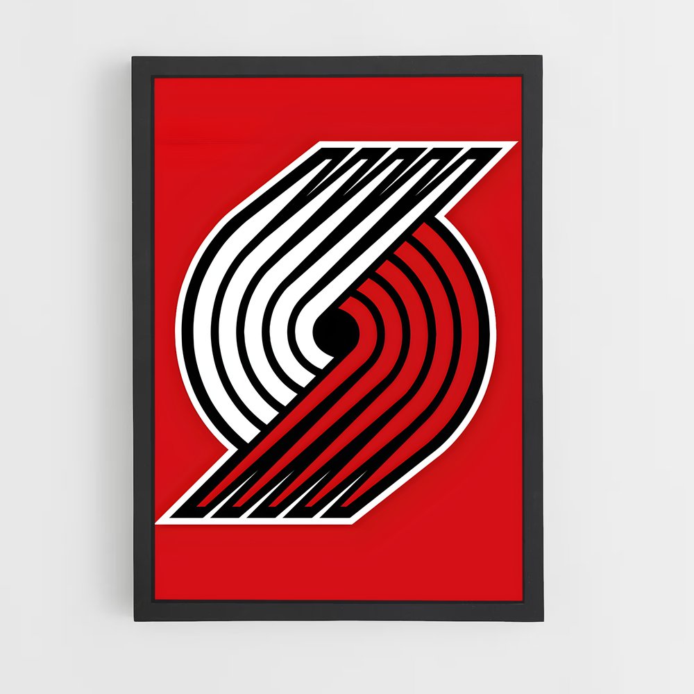 ap-portland trail blazers-3 cadre Noir