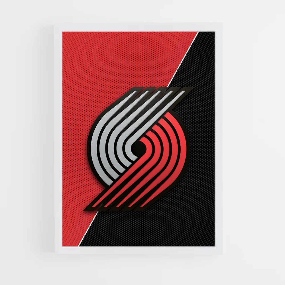 ap-portland trail blazers-5 cadre Blanc
