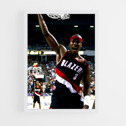 ap-portland trail blazers-6 cadre Blanc