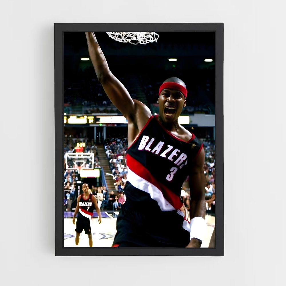 ap-portland trail blazers-6 cadre Noir