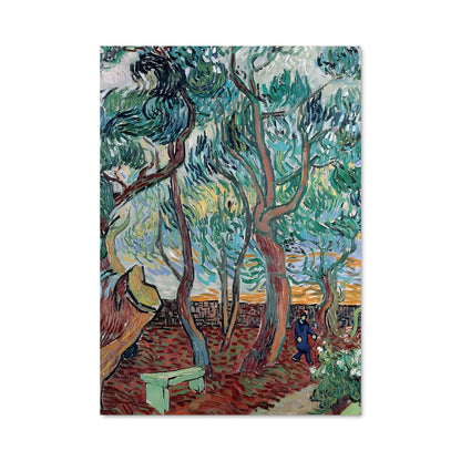 Poster Les Oliviers de Van Gogh