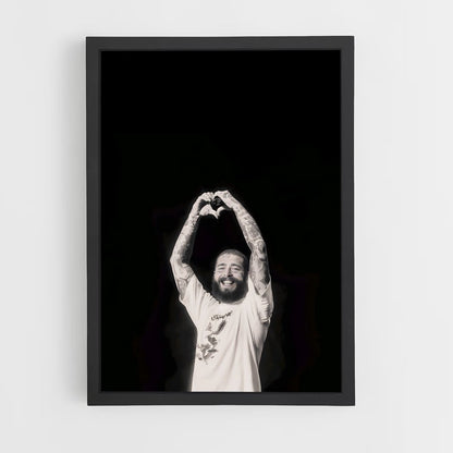 ap-post malone-5 cadre Noir