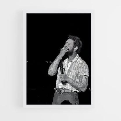 ap-post malone-6 cadre Blanc