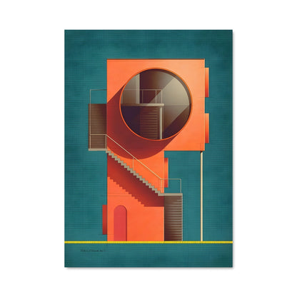 Poster Escalier Vers l'Infini