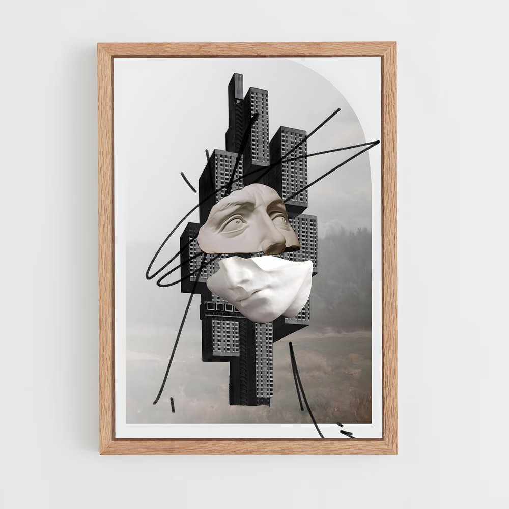ap-postmodernism-2 cadre Bois clair