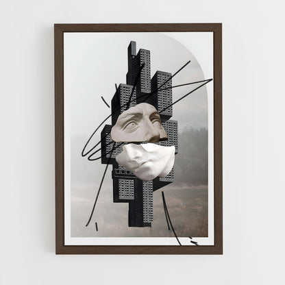 ap-postmodernism-2 cadre Bois foncé