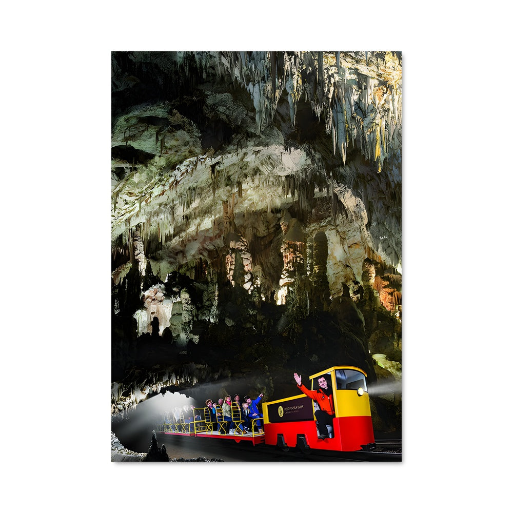 Poster Train des Cavernes