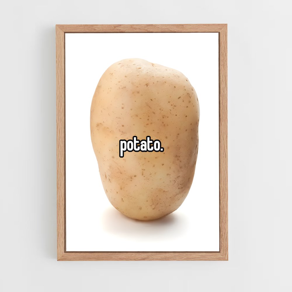 ap-potato-1 cadre Bois clair