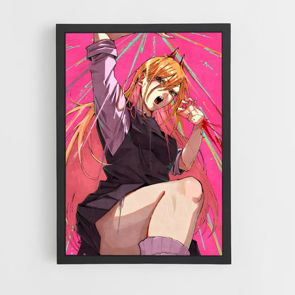 ap-power chainsaw man-4 cadre Noir