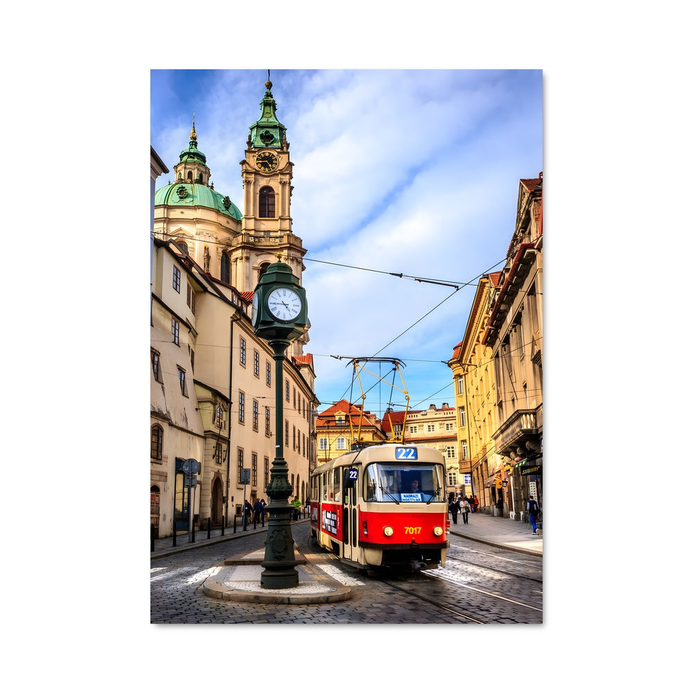 Poster Prague tram 81735