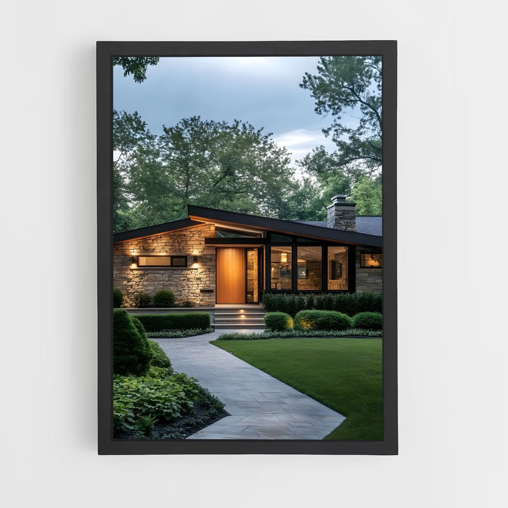 ap-prairie style architecture-2 cadre Noir