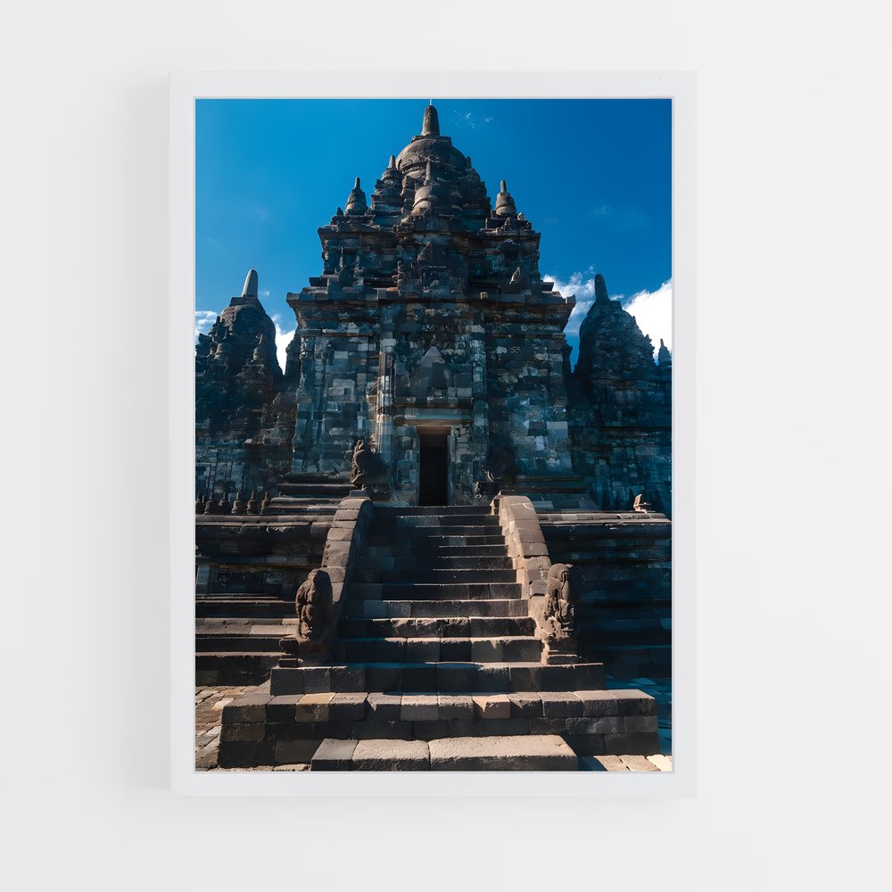 ap-prambanan-4 cadre Blanc