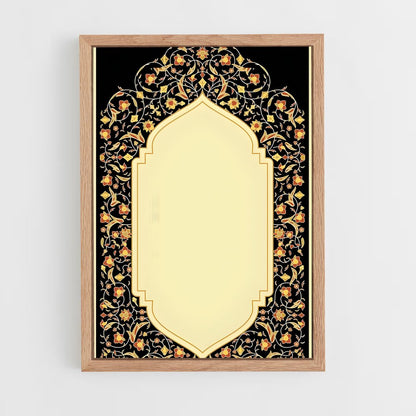 ap-prayer mat-7 cadre Bois clair